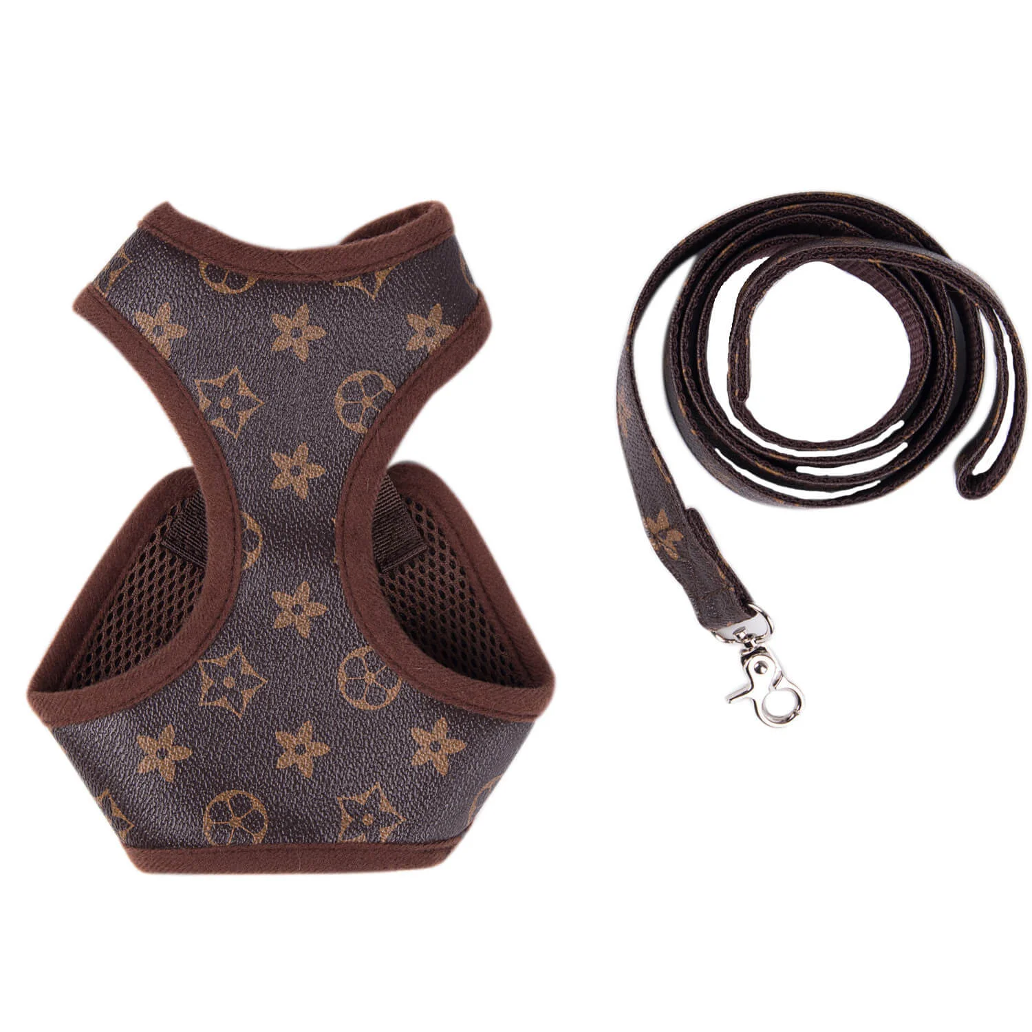 frenchies community shop frenchiescommunity louie brown edition harness leash