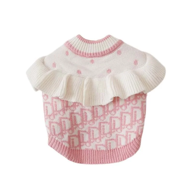 frenchies community dogior frenchie sweater with ruffle